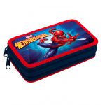 Пенал "Hatber", 190х110мм, 2 отделения на молнии, серия "Человек паук-( MARVEL)