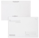 Конверт "Brauberg", С4, 229х324мм, 100гр/м2, "От кого-Откуда - Кому-Куда", без окна, отрывная лента, белый