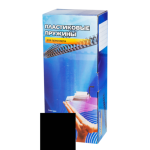 Пружины пластиковые для переплёта "Office Kit", 6мм, 30л, чёрные, 100шт в упаковке