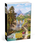 Пазлы "Hatber Premium", 500 элементов, А2, 480х330мм, постер внутри, серия "Legend - Замок в горах", в подарочной упаковке