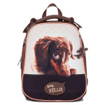 Рюкзак "Hatber", 37x29x17см, EVA-материал, 2 отделения, 1 карман, серия "Ergonomic - Щенок"