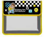 Папка пластиковая для тетрадей "Hatber", А5, 1 отделение, на липучке, серия "Влад А4"