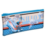 Пенал "Hatber", 205х110мм, мягкий, на молнии, серия "Fashion"