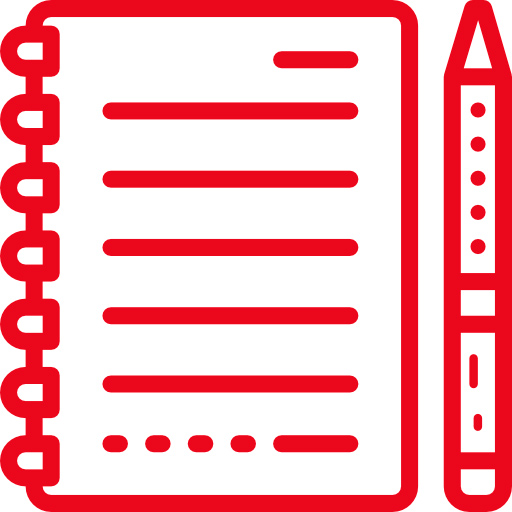 Тетради А5ф 48 листов на гребне Тетради А5ф 48 листов на гребне