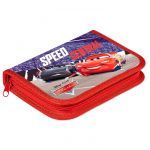 Пенал "Hatber", 190х130мм, 1 отделение на молнии, откидная планка, серия "Тачки"