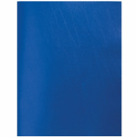 Тетрадь "Staff", 80л, А4, клетка, обложка бумвинил, на скобе, синяя