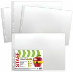 Файл-вкладыш "Staff Manager", А3, 35мкм, 20л, горизонтальный, перфорация, гладкая поверхность, 50шт в пакете