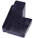 Настольный органайзер "Стамм Имидж", без наполнения, чёрный