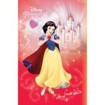 Блокнот "Hatber", 48л, А7, клетка, 3цв блок, ламинация, на клею, серия "Принцессы №2"