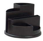 Настольный органайзер "Стамм Профи", без наполнения, чёрный