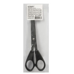 Ножницы "Staff Basic", 16,5см, нержавеющее лезвие, чёрные, в ПВХ-чехле