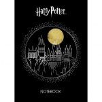 Бизнес-блокнот "Hatber", 64л, А6, клетка-линия, тиснение фольгой, твёрдый переплёт, серия "Гарри Пот
