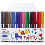 Фломастеры "Hatber", 18 цветов, серия "Color Tour", в блистере