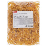 Банковская резинка для денег "Hatber", 500гр, 60мм, каучук, жёлтая, в пакете