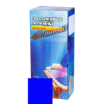 Пружины пластиковые для переплёта "Office Kit", 38мм, 340л, синие, 50шт в упаковке