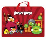 Папка для тетрадей с ручками Hatber Angry Birds, 1 отд., А4 на молнииAMn_42021