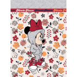 Бизнес-блокнот "Hatber", 160л, А6, клетка, твёрдый переплёт, серия "Минни Маус"