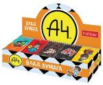 Блокнот "Hatber", 40л, А7, клетка, обложка мелованный картон, на гребне, серия "Влад А4", 52 штуки в комплекте