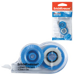 Корректирующая лента "Erich Krause Arctic White", 4,2мм, 5м, прозрачный корпус, в пакете