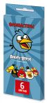 Фломастеры Hatber 6 цв. ANGRY BIRDS карт. упаковка, европодвес
