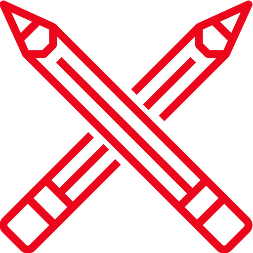 Карандаши чернографитовые