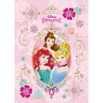 Бизнес-блокнот "Hatber", 64л, А6, клетка-линия, тиснение фольгой, твёрдый переплёт, серия "Принцессы