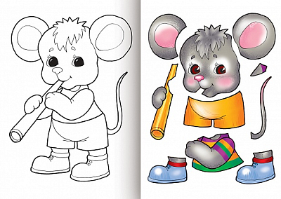 Аппликация "Hatber", 8л, А4, на скобе, серия "Сделай сам - Котик"