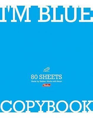 Тетрадь 80л А5ф клетка на скобе тиснение серия -I am Colour-
