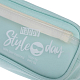 Пенал "Hatber", 230х70х50мм, мягкий, на молнии, серия "Style Day - Mint"