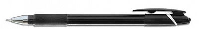 Ручка гелевая "Berlingo Power TX", 0,48мм, чёрная, чёрный корпус, 12шт в упаковке