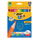 Карандаши "BIC Kids", 18 цветов, серия "Evolution ECOlutions", пластиковые, в картонной упаковке