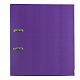 Папка-регистратор "Brauberg", А4, 80мм, арочный механизм, ПВХ-покрытие, нижняя металлическая окантовка, долгий срок службы, фиолетовая