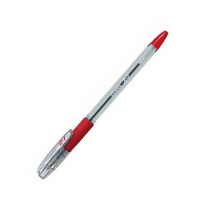 Ручка шариковая ZEBRA "Z-1" 0.7мм красный