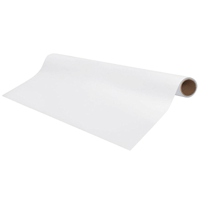 Доска-панель маркерная самоклеящаяся бумажная в рулоне "Brauberg", 45х100см, белая