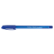 Ручка шариковая "Hatber Trinity", 0,5мм, синяя, чернила на масляной основе, синий трёхгранный тонированный корпус
