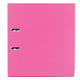 Папка-регистратор "Brauberg", А4, 80мм, арочный механизм, ПВХ-покрытие, нижняя металлическая окантовка, долгий срок службы, розовая