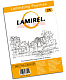 Плёнка для ламинирования "Lamirel", А4, 100мкм, 25шт в упаковке