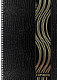 Тетрадь "Hatber", 96л, А4, клетка, 3D лак и фольга, ламинация, на гребне, серия "Gold Style"