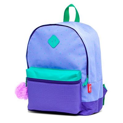 Рюкзак "Hatber", 37x29x15см, полиэстер, 1 отделение, 1 карман, серия "Casual - Сиреневый шарм"