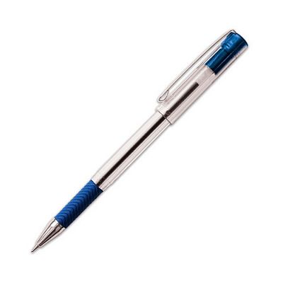 Ручка шариковая "Berlingo" Mega Top 0,6мм с колпачком синие чернила на маслянной основе 2шт в блист