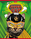 Тетрадь "Hatber", 48л, А5, клетка,на скобе, серия "Supercat"