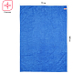 Тряпка для мытья пола из микрофибры "OfficeClean Luxe", 70x100см, голубая, в пакете