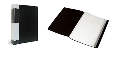 Папка пластиковая для документов "Berlingo Standard", А4, 800мкм, 100 вкладышей, 30мм, чёрная