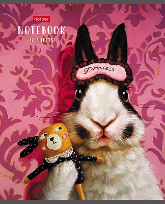 Тетрадь "Hatber", 48л, А5, клетка,на скобе, серия "Узнай себя №2"