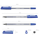 Ручка шариковая "Erich Krause Ultra-10", 0,7мм, синяя, чернила на масляной основе, прозрачный корпус