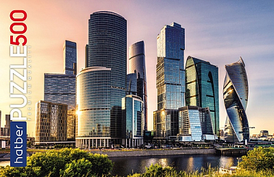 Пазлы "Hatber Premium", 500 элементов, А2, 480х330мм, серия "Небоскрёбы"