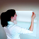 Доска-панель маркерная самоклеящаяся в рулоне "Brauberg", 90x200см, белая, маркер и салфетка в комплекте