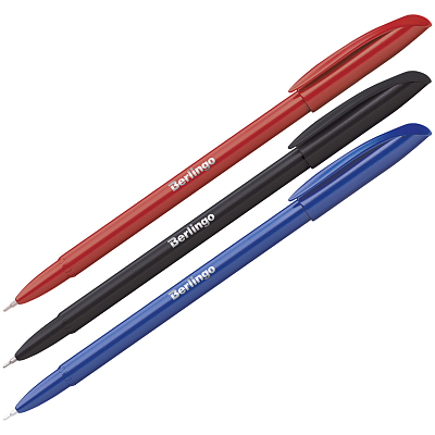 Ручка шариковая "Berlingo Metallic", 0,7мм, синяя, чернила на масляной основе, цветной металлик корпус