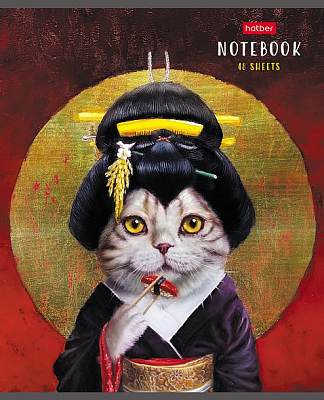 Тетрадь "Hatber", 48л, А5, клетка,на скобе, серия "Узнай себя №2"