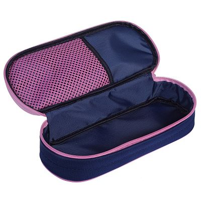 Пенал "Hatber", 220х90х50мм, 1 карман, на молнии, серия "Милый щенок"